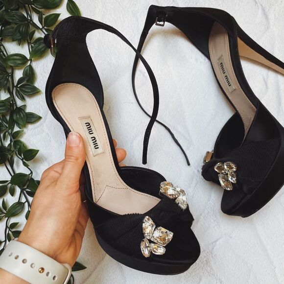 MIU MIU Black hight heels - Picture 3 of 8